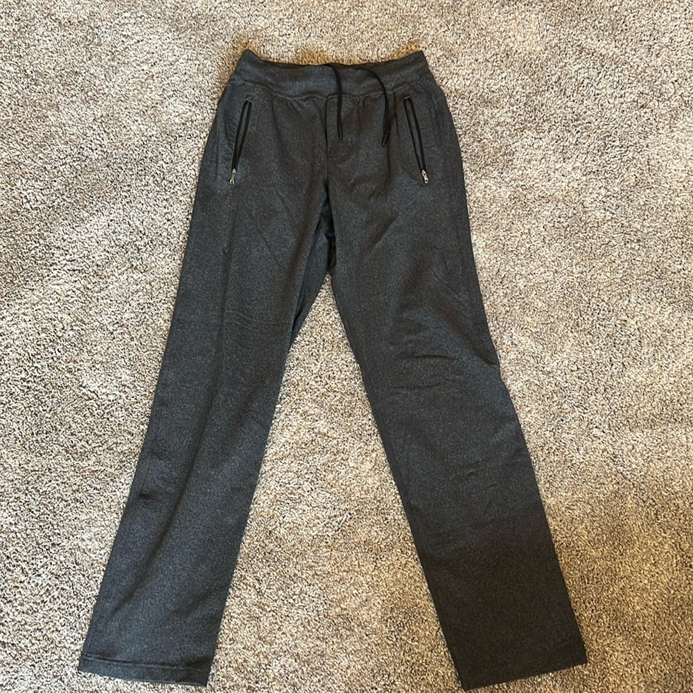Men’s lululemon discipline pants in heathered grey. Size 30.